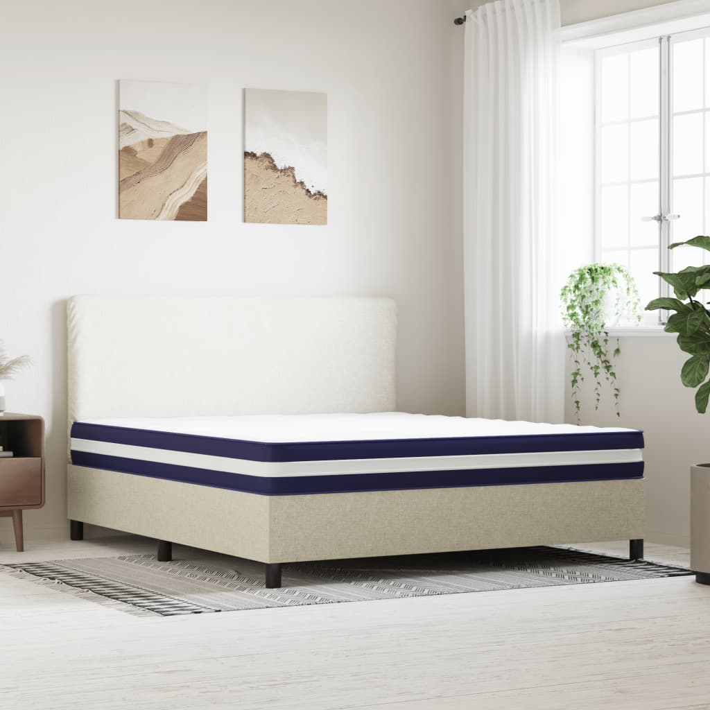 Matelas à ressorts ensachés mi-dur 140x190 cm