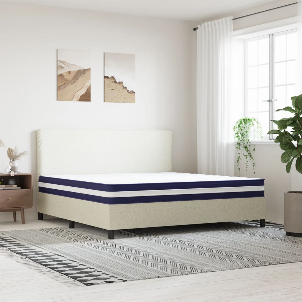 Matelas à ressorts ensachés mi-dur 140x190 cm