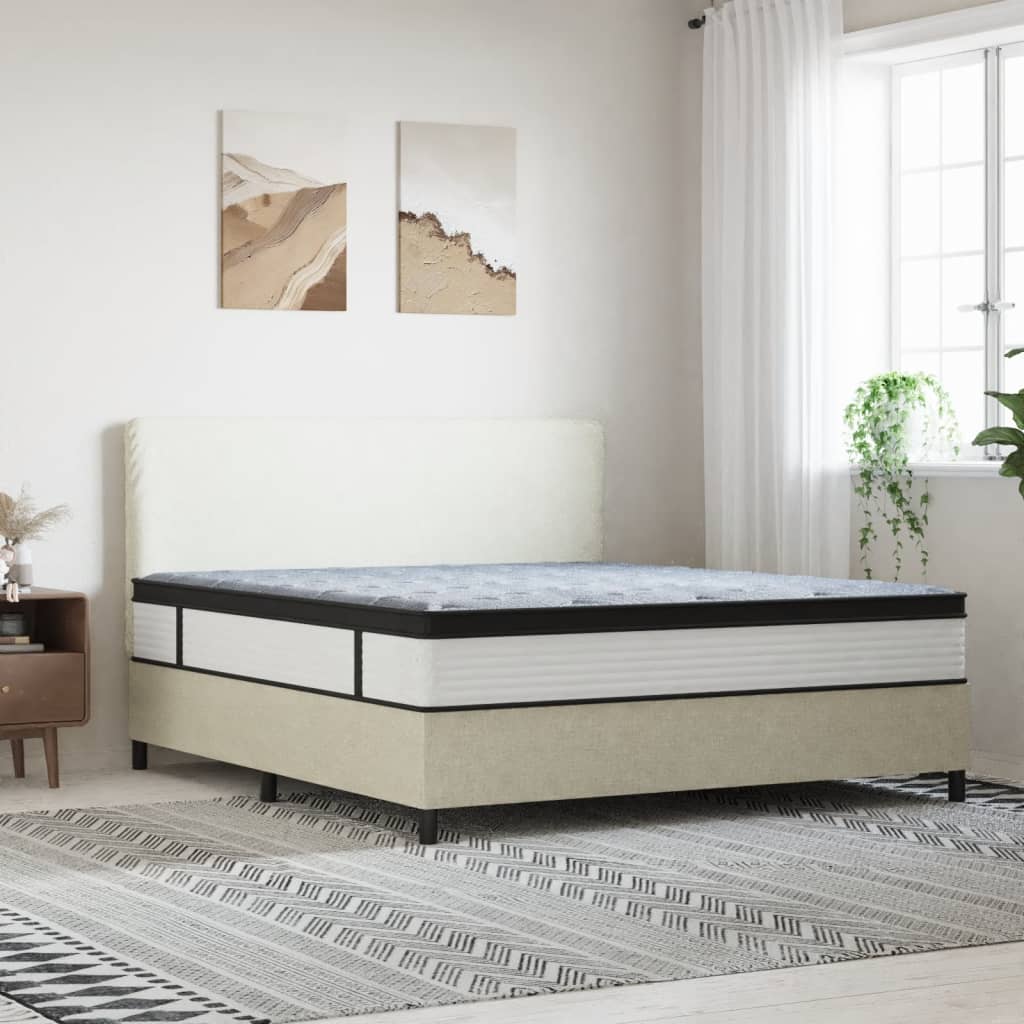 Matelas à ressorts ensachés mi-ferme-plus 90x200 cm