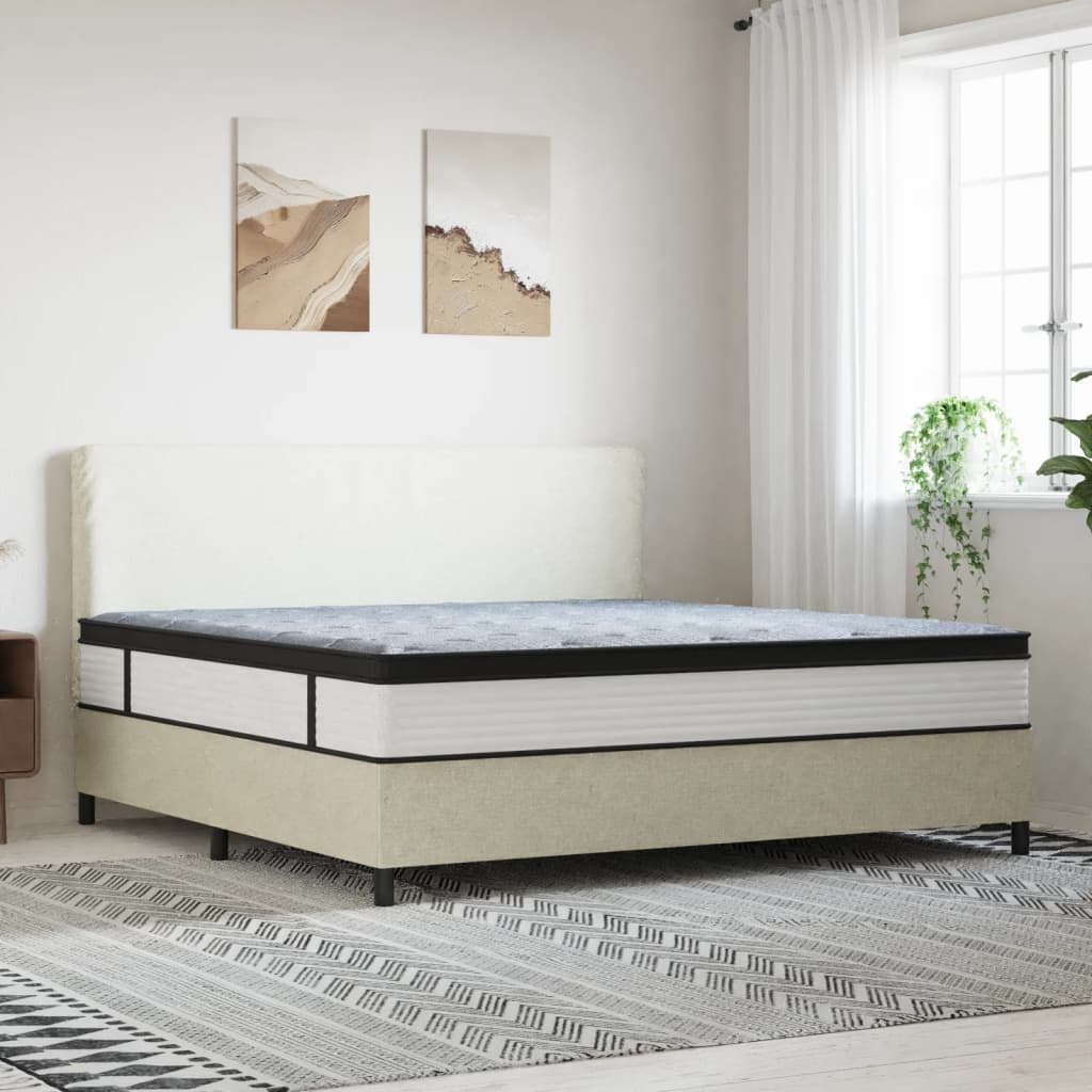 Matelas à ressorts ensachés mi-ferme-plus 90x200 cm