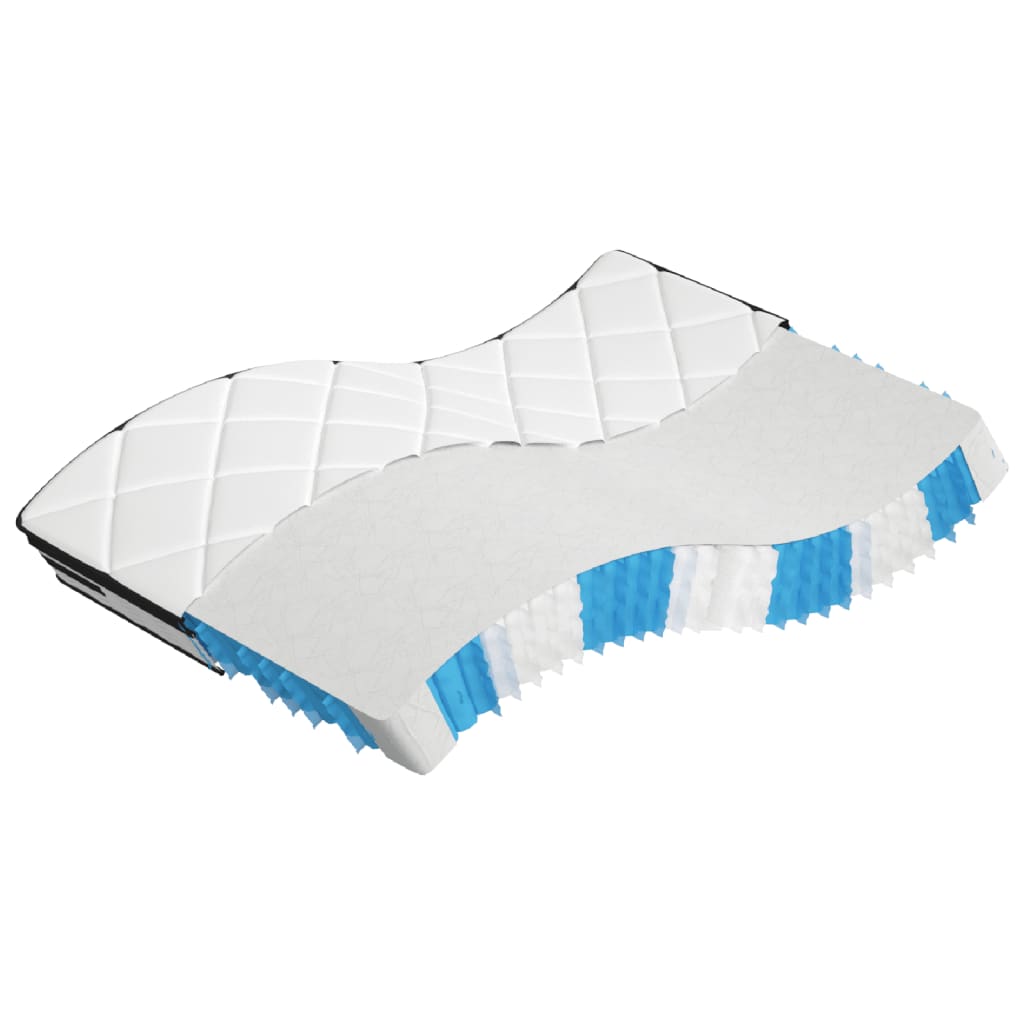 Matelas à ressorts ensachés mi-ferme-plus 200x200 cm