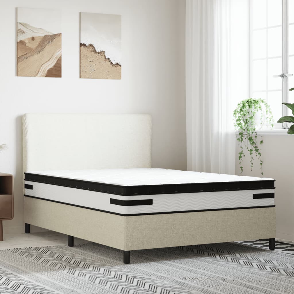 Matelas à ressorts ensachés mi-ferme-plus 200x200 cm