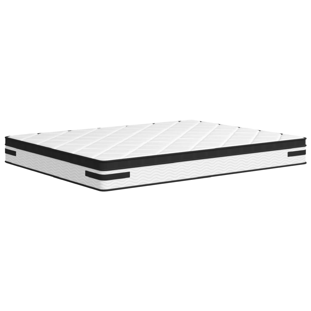 Matelas à ressorts ensachés mi-ferme-plus 200x200 cm