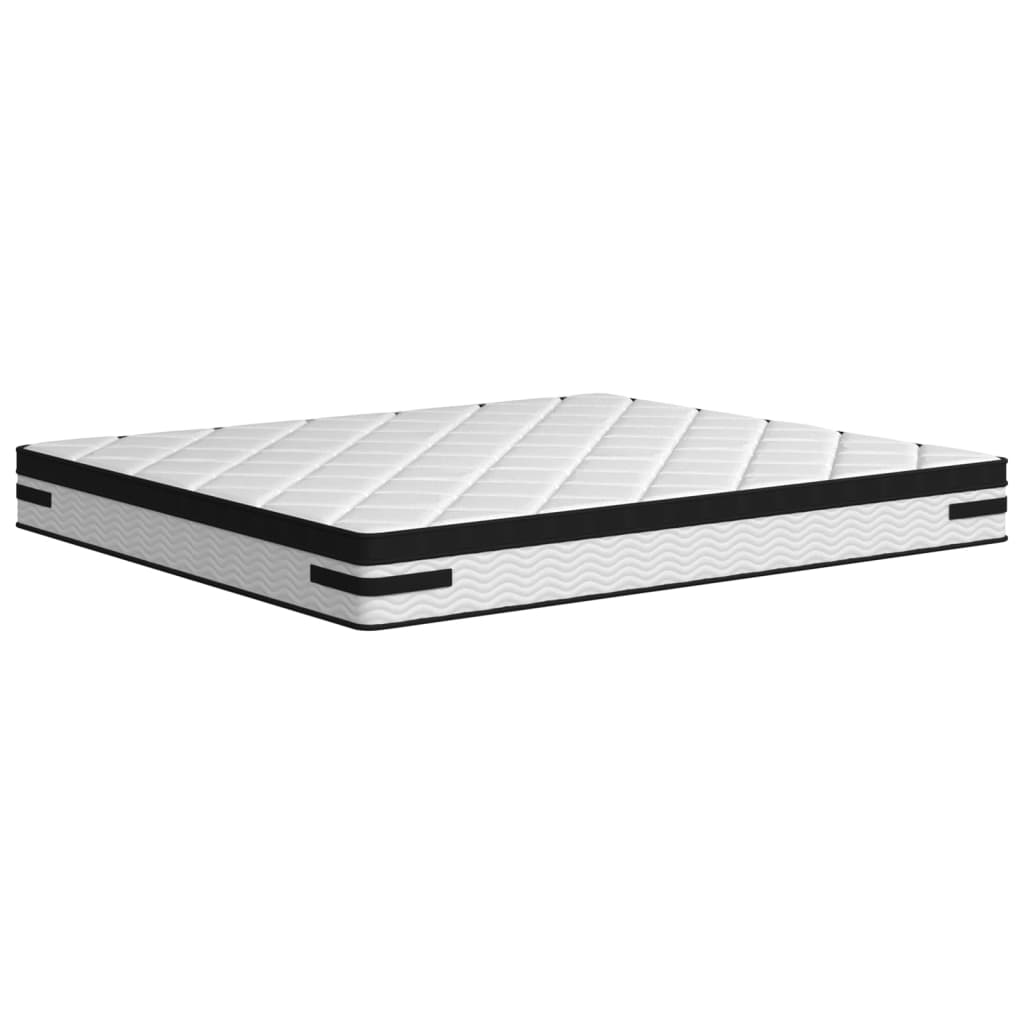 Matelas à ressorts ensachés mi-ferme-plus 200x200 cm