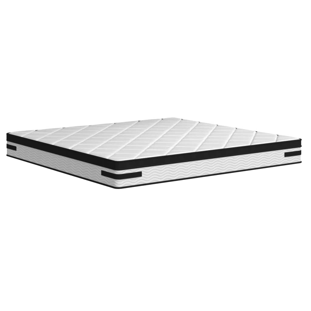 Matelas à ressorts ensachés mi-ferme-plus 200x200 cm