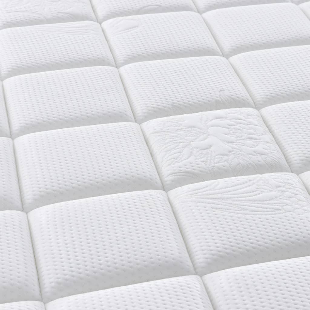 Matelas à ressorts ensachés mi-ferme-plus 200x200 cm