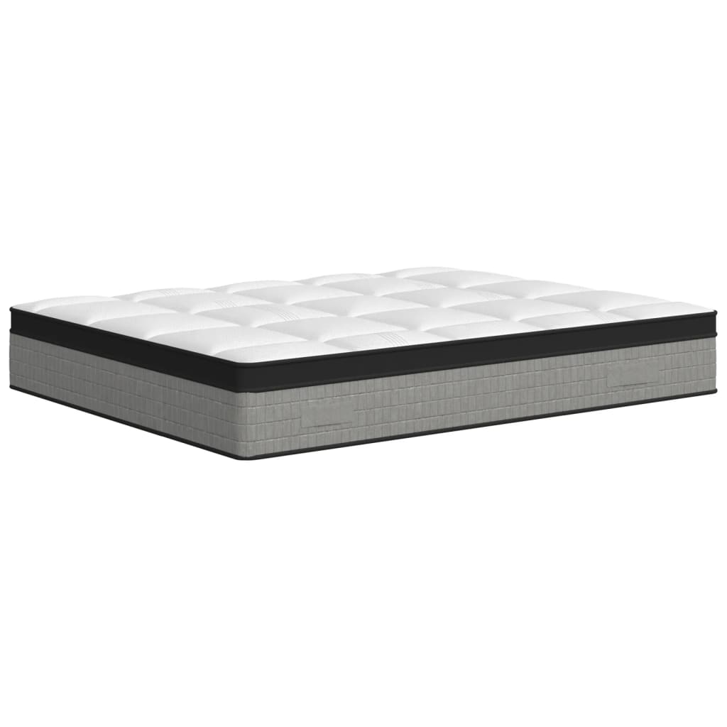 Matelas à ressorts ensachés mi-dur 200x200 cm