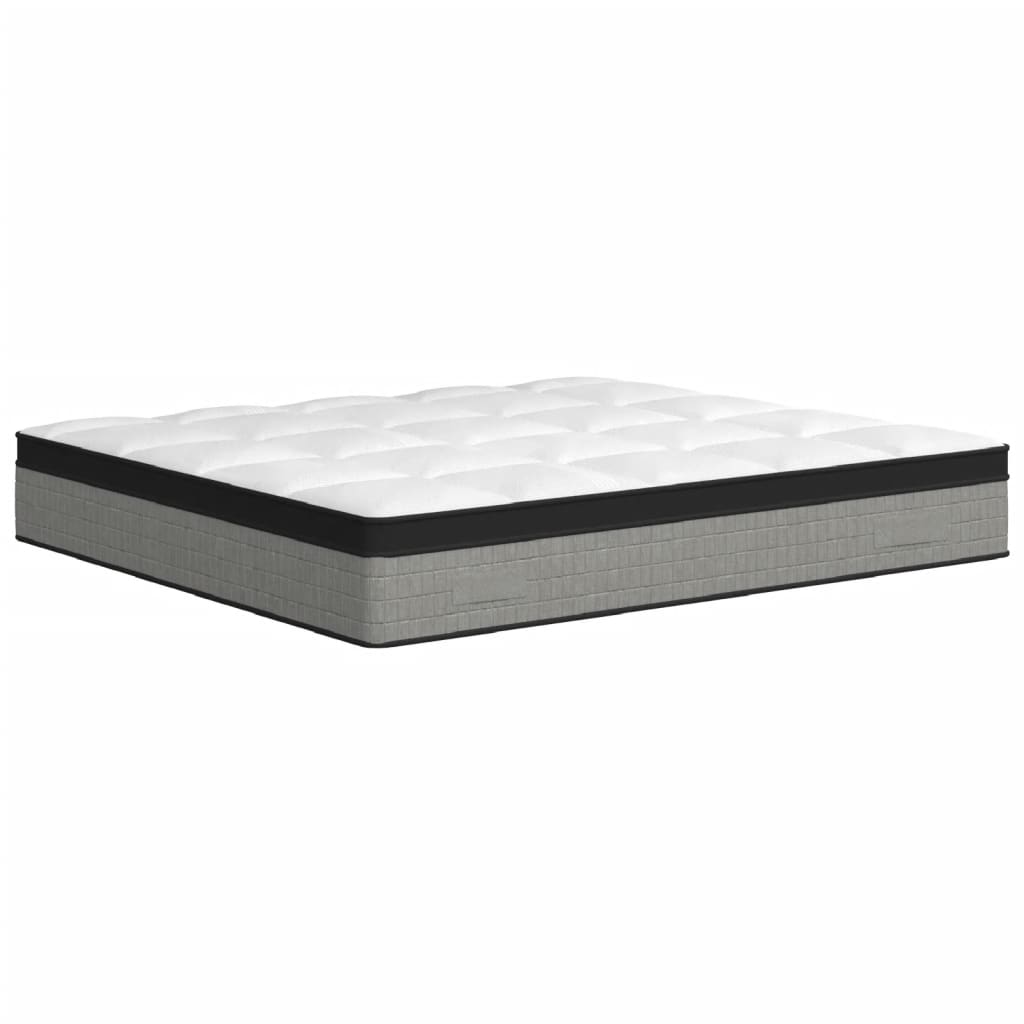 Matelas à ressorts ensachés mi-dur 200x200 cm