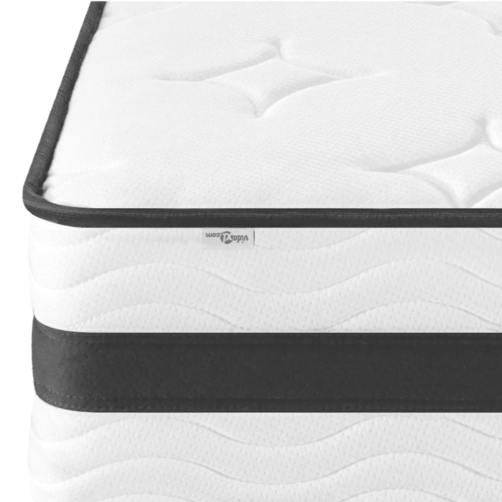 Matelas à ressorts mi-ferme 200x200 cm King Size