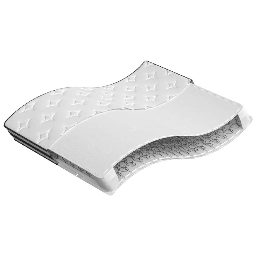 Matelas à ressorts mi-ferme 200x200 cm King Size