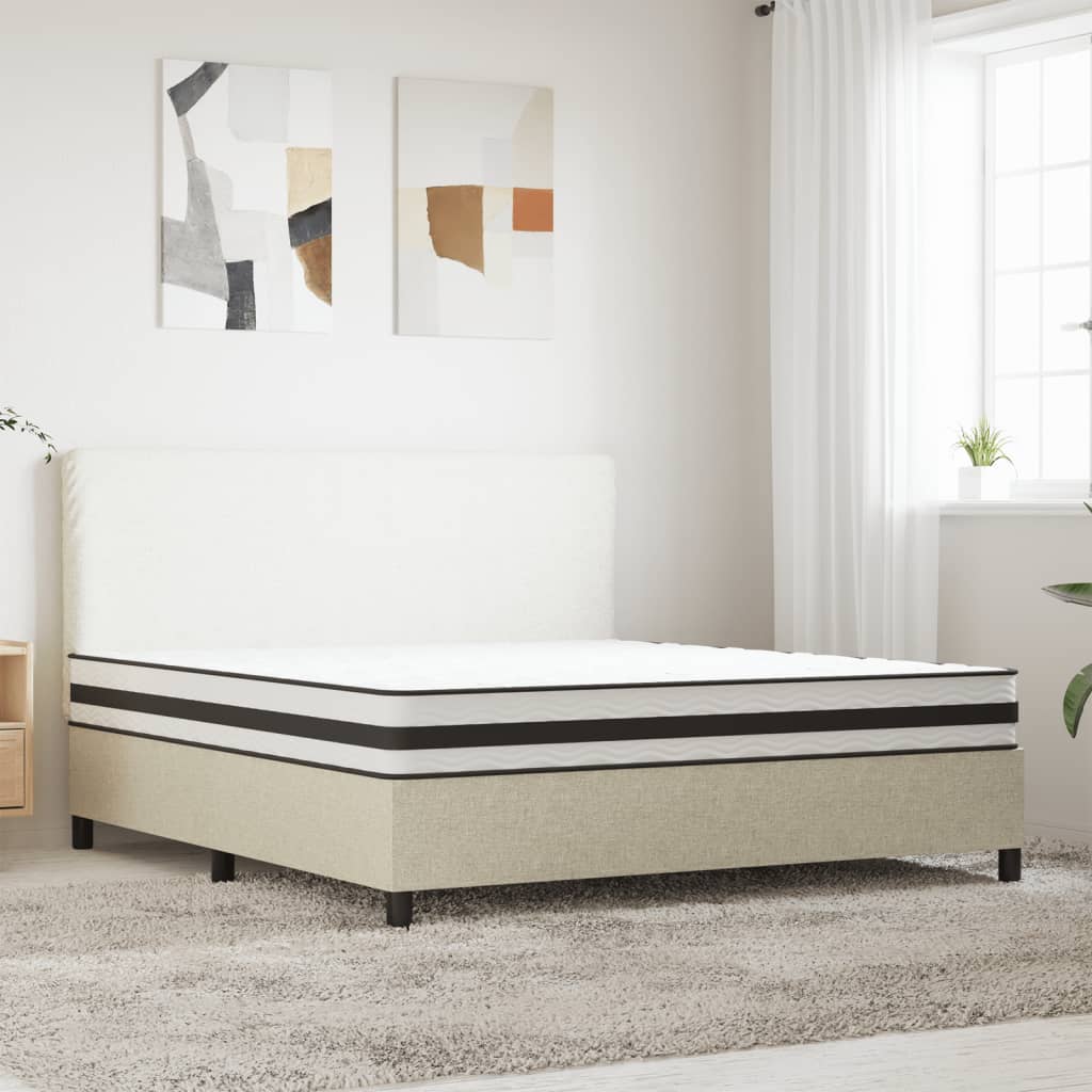 Matelas à ressorts mi-ferme 200x200 cm King Size