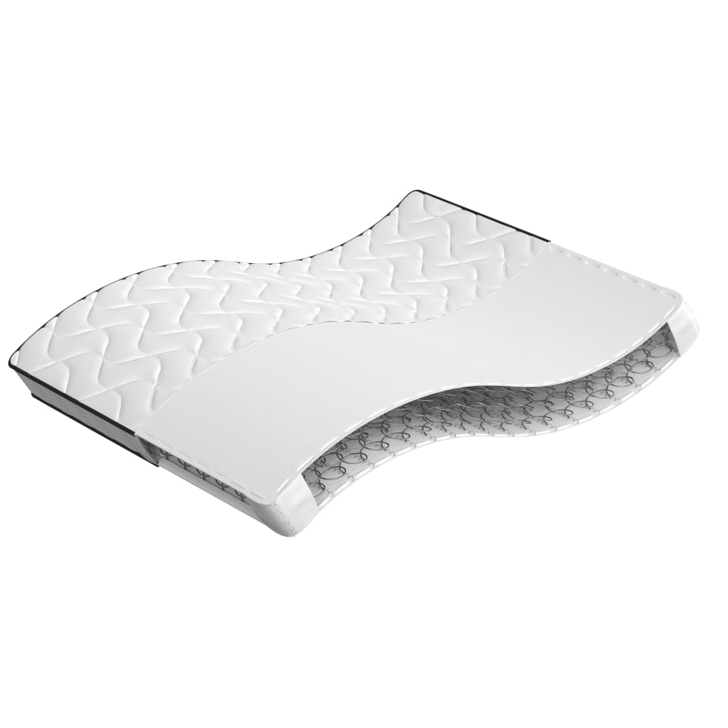 Matelas à ressorts mi-dur 80x200 cm