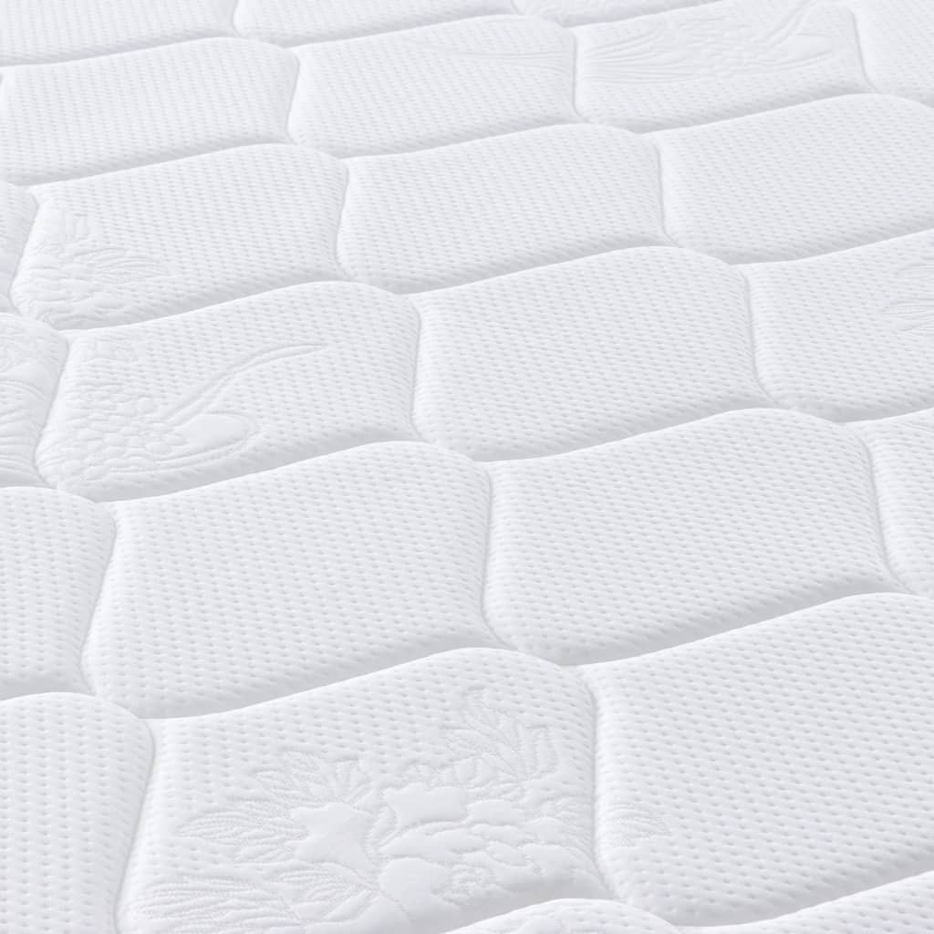 Matelas à ressorts ensachés mi-dur 160x200 cm Super King Size