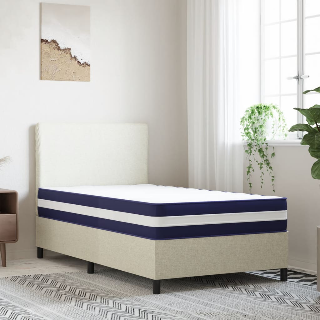 Matelas à ressorts ensachés mi-dur 140x190 cm