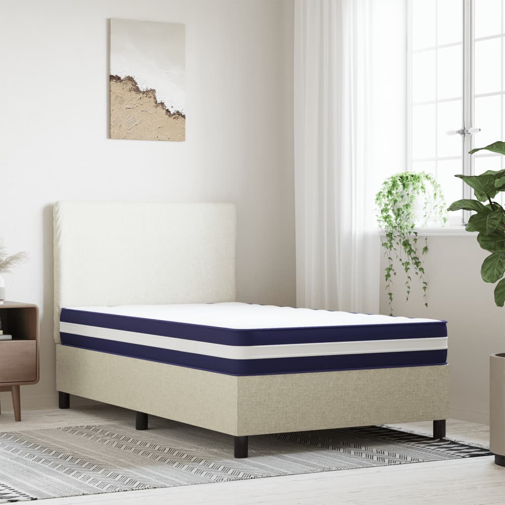 Matelas à ressorts ensachés mi-dur 140x190 cm