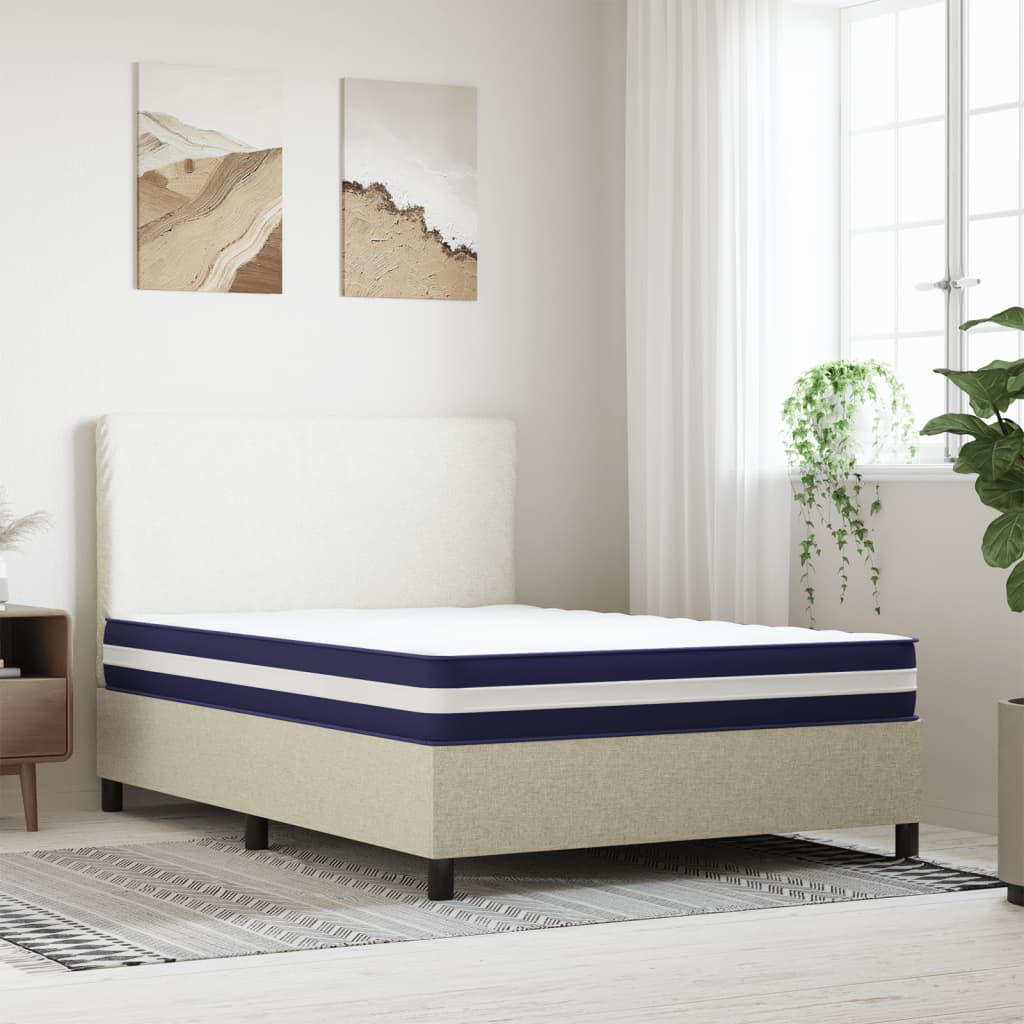 Matelas à ressorts ensachés mi-dur 140x190 cm