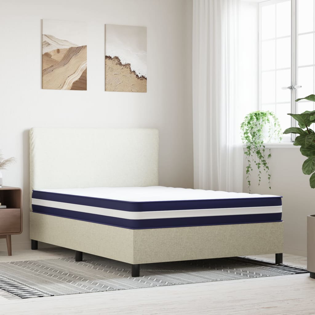 Matelas à ressorts ensachés mi-dur 140x190 cm