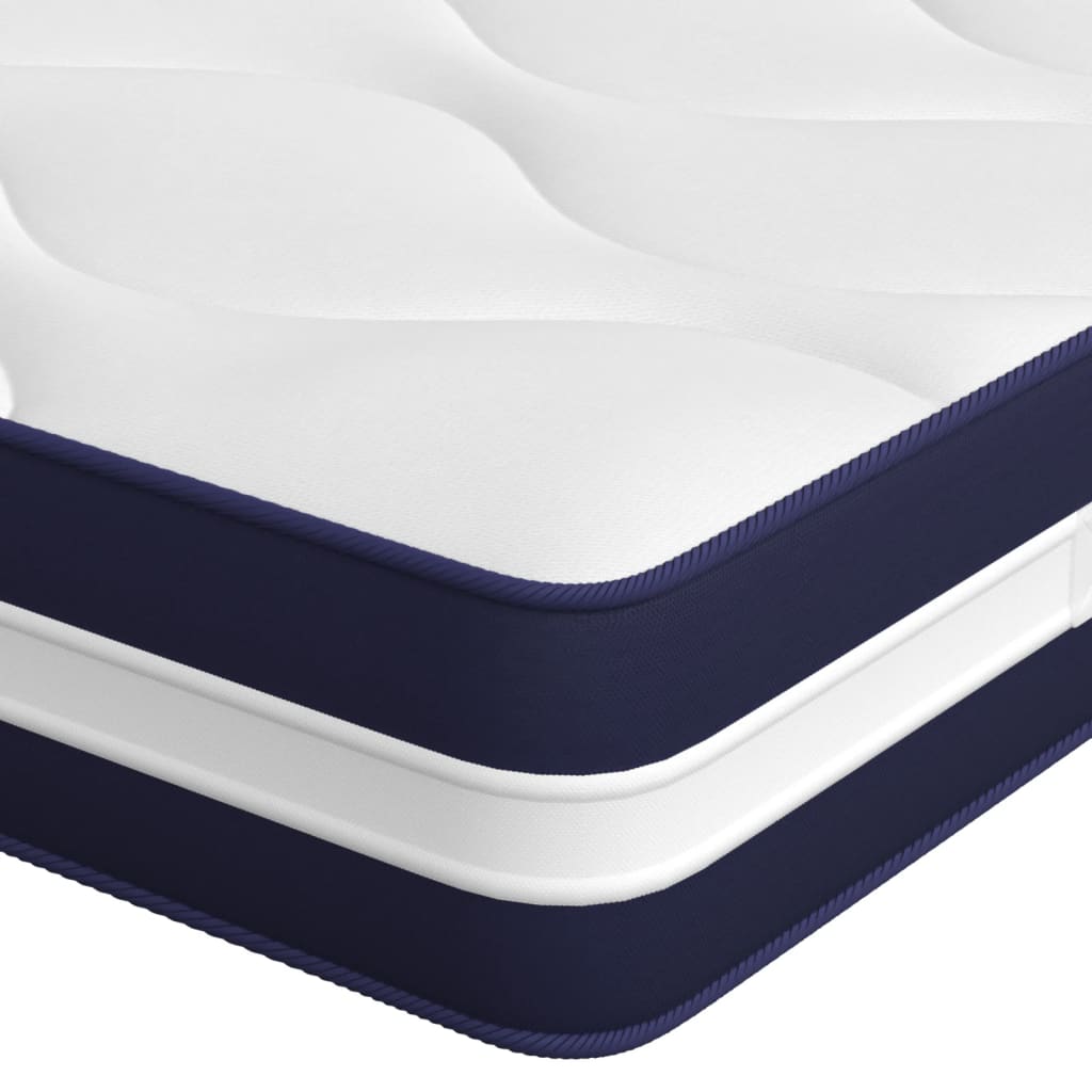 Matelas à ressorts ensachés mi-dur 140x190 cm