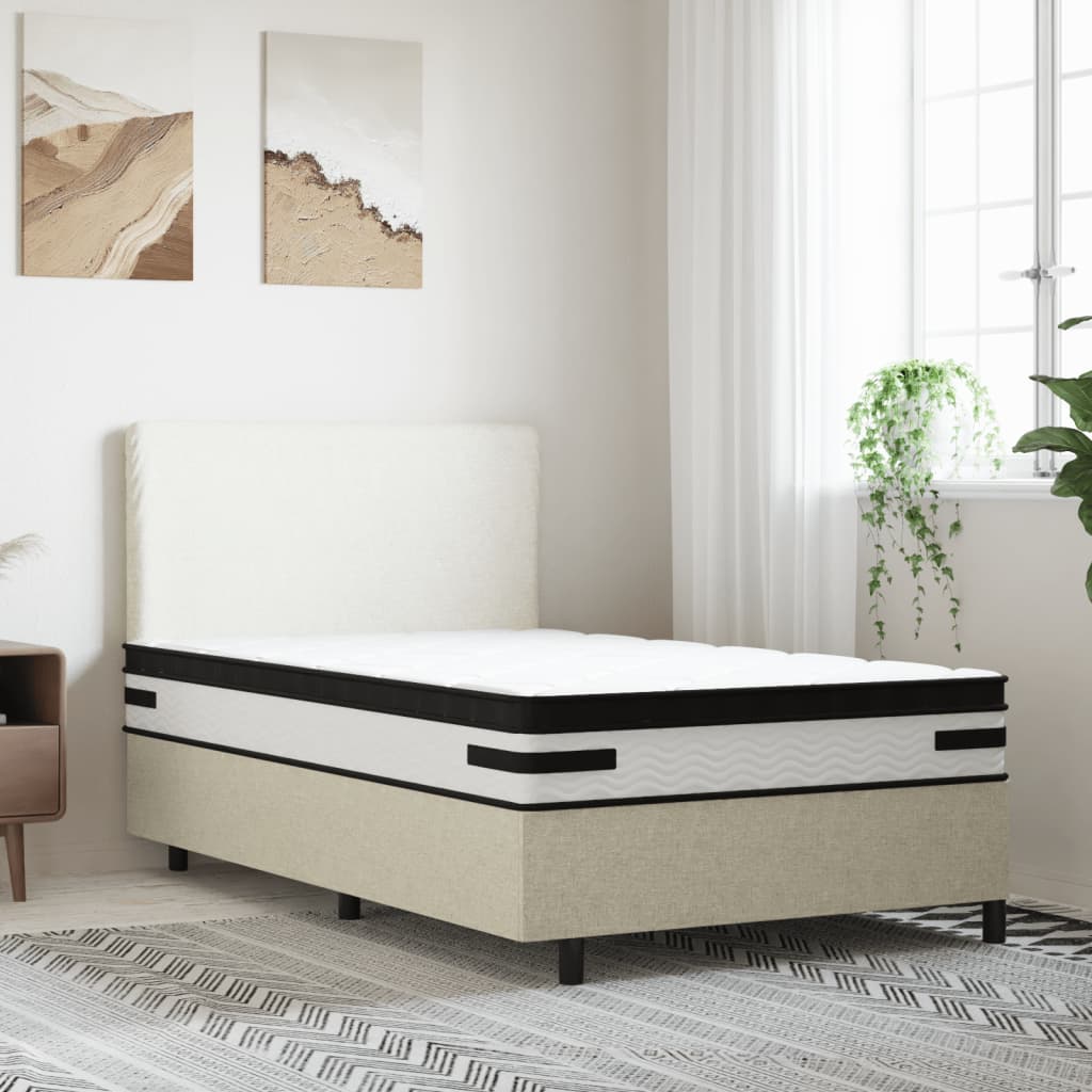 Matelas à ressorts ensachés mi-ferme-plus 200x200 cm