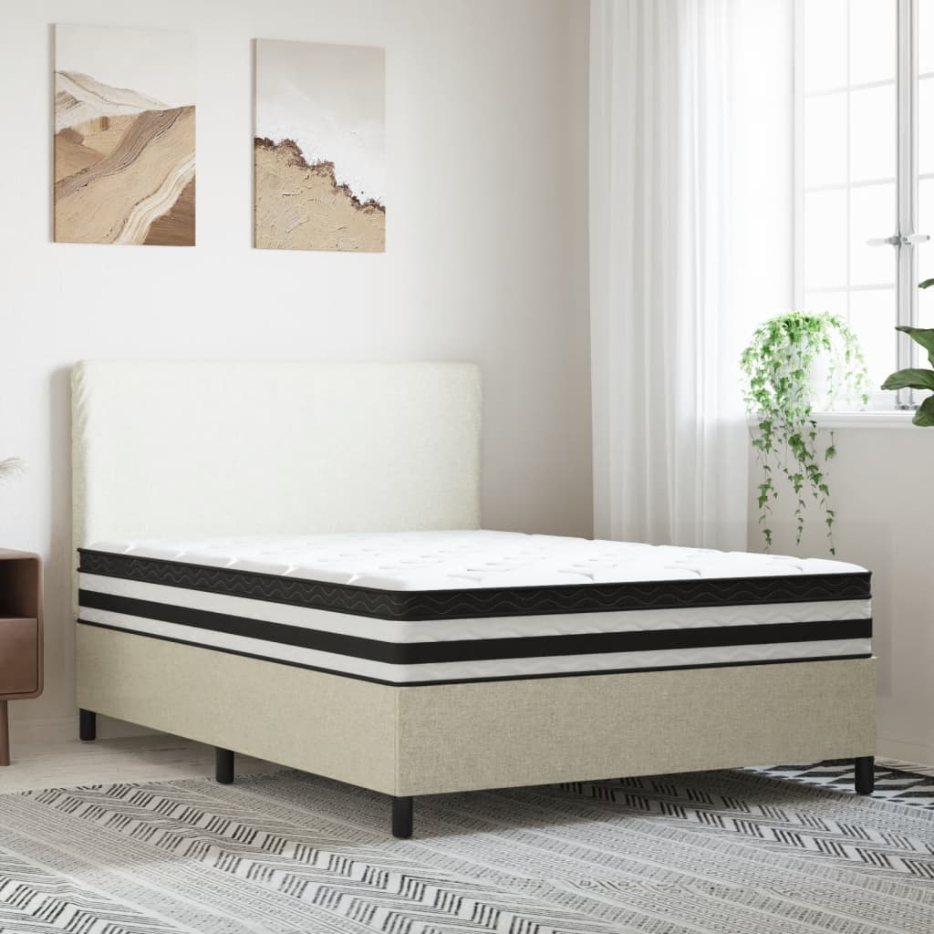 Matelas à ressorts ensachés mi-dur 200x200 cm