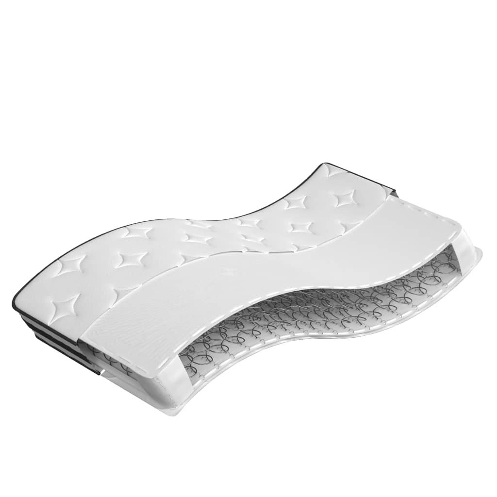 Matelas à ressorts mi-ferme 200x200 cm King Size