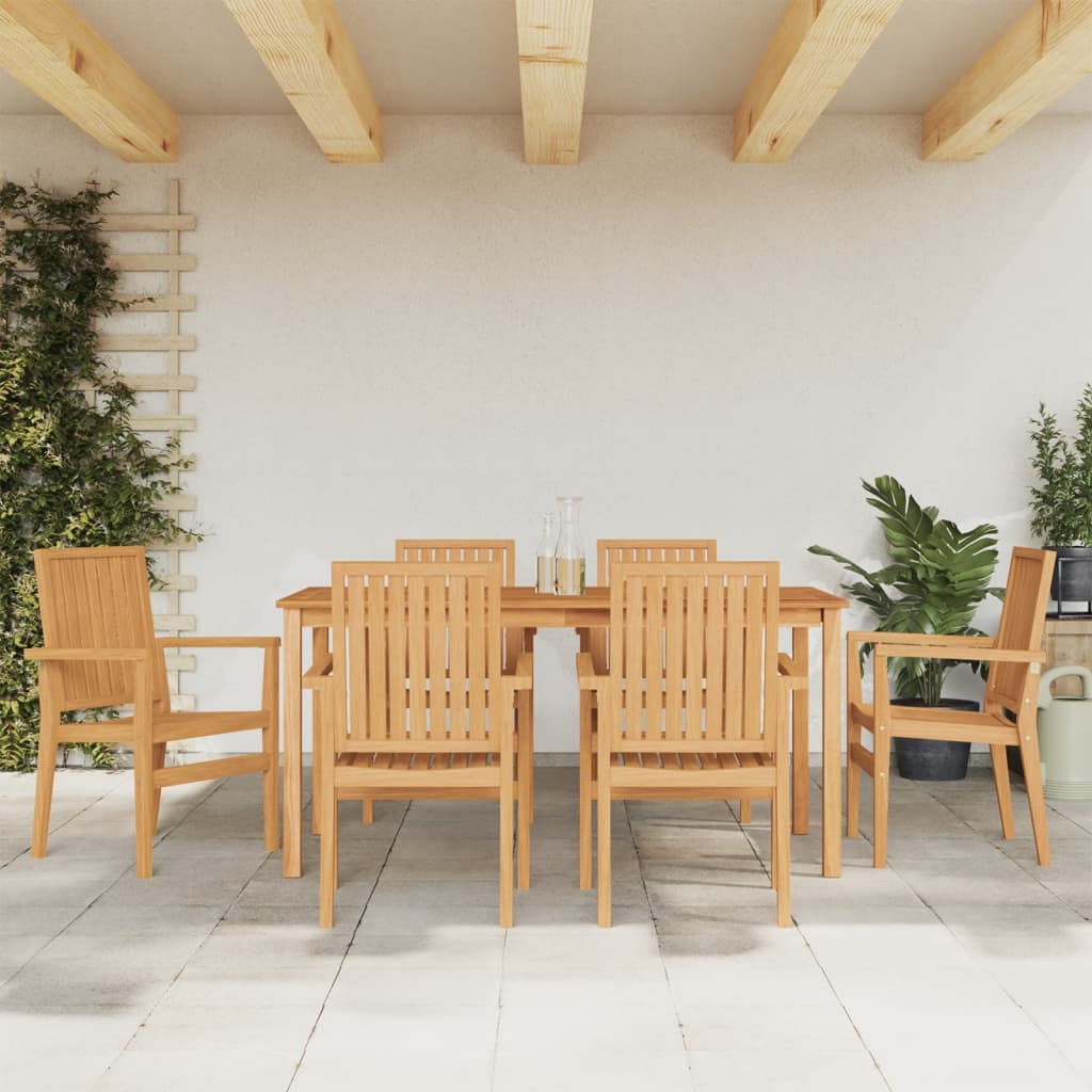 Ensemble de jardin 5 pièces en bois de teck massif