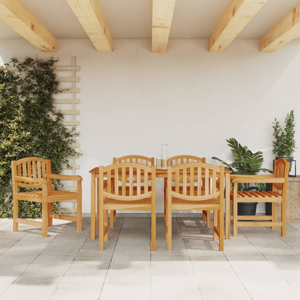 Ensemble de jardin 5 pièces en bois de teck massif