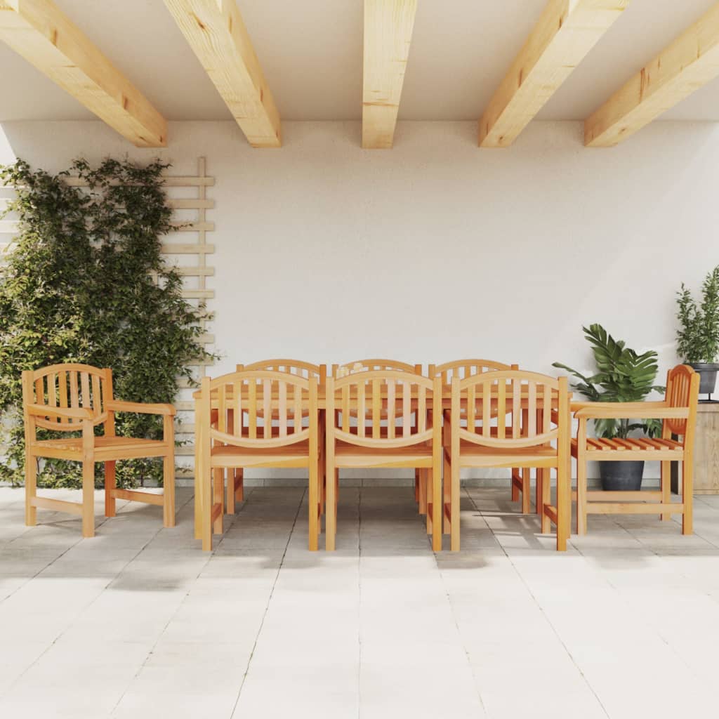 Ensemble de jardin 5 pièces en bois de teck massif