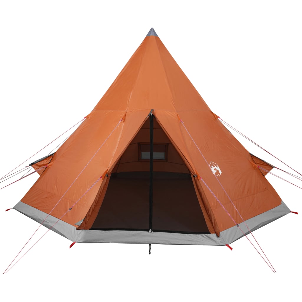 Tente Tipi 4 places imperméable orange