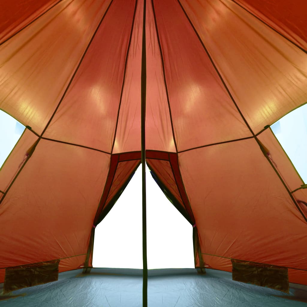 Tente Tipi 4 places imperméable orange