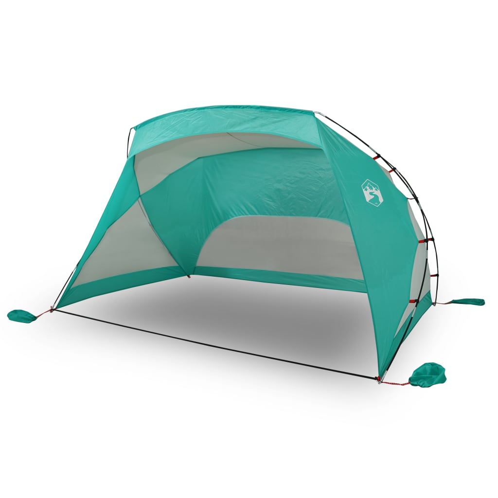 Strandtent 274x178x170/148 cm 185T polyester azuurblauw