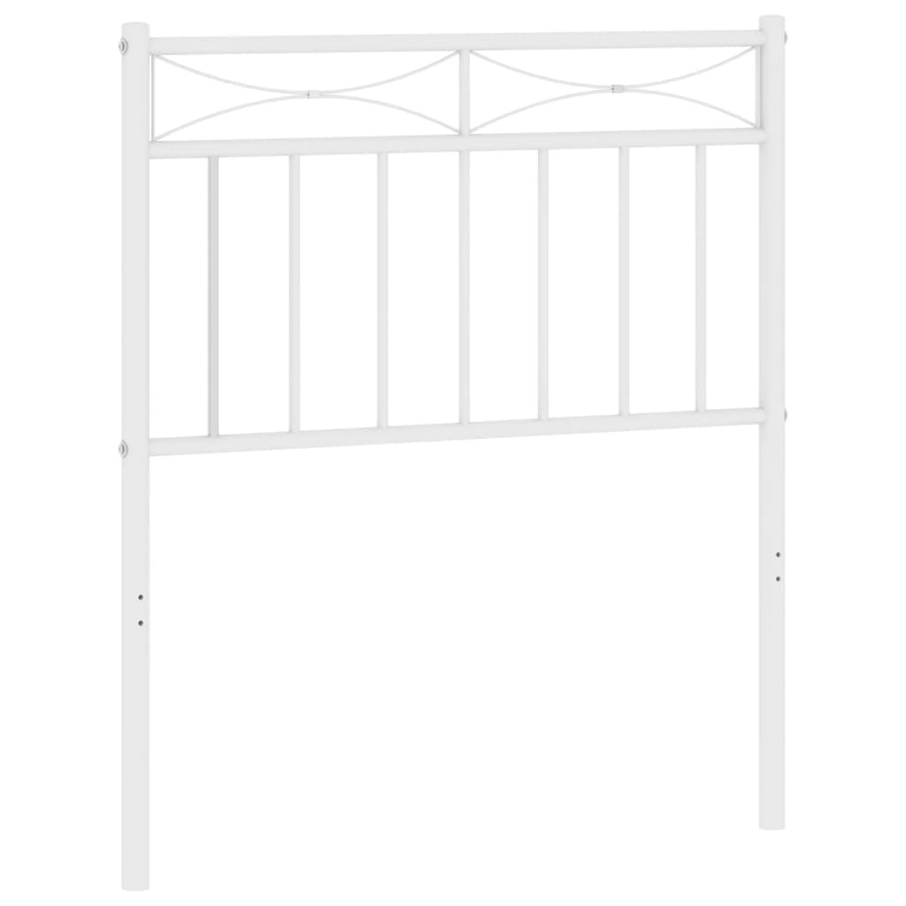 Tête de lit 75 cm en métal