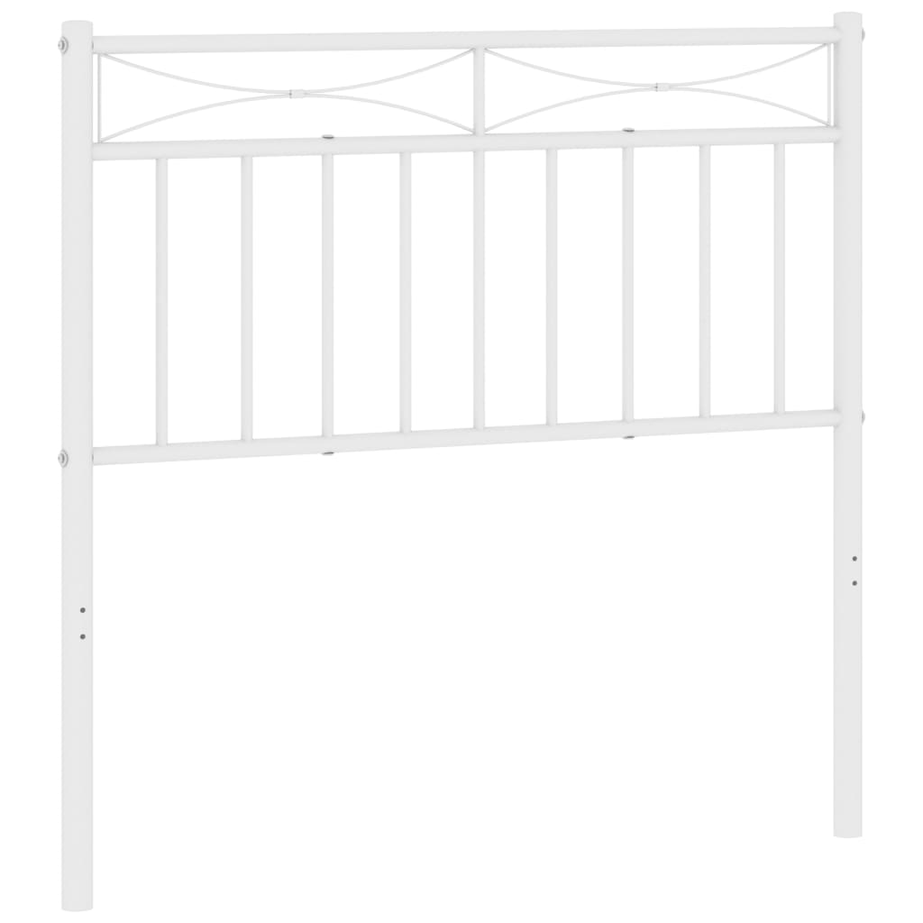 Tête de lit 75 cm en métal