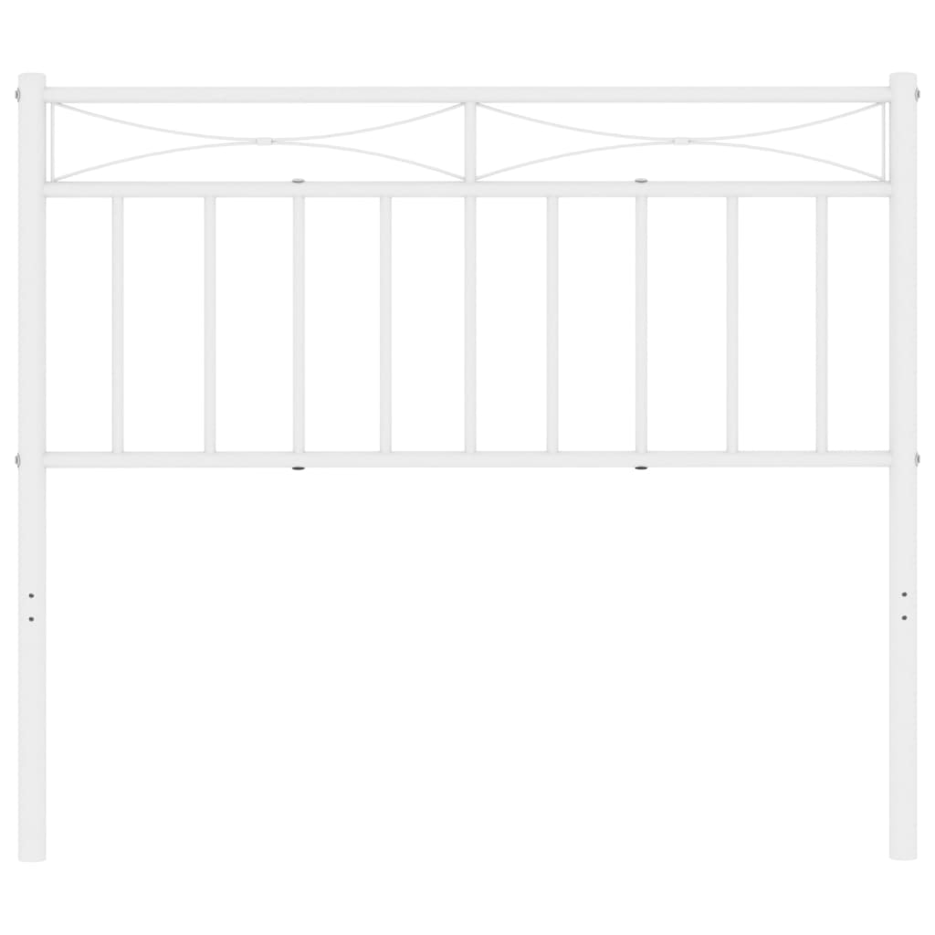 Hoofdbord 75 cm metaal