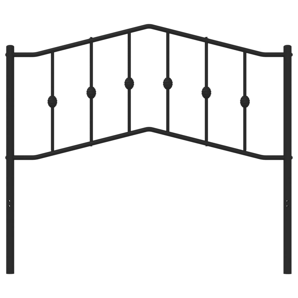 Hoofdbord 90 cm metaal