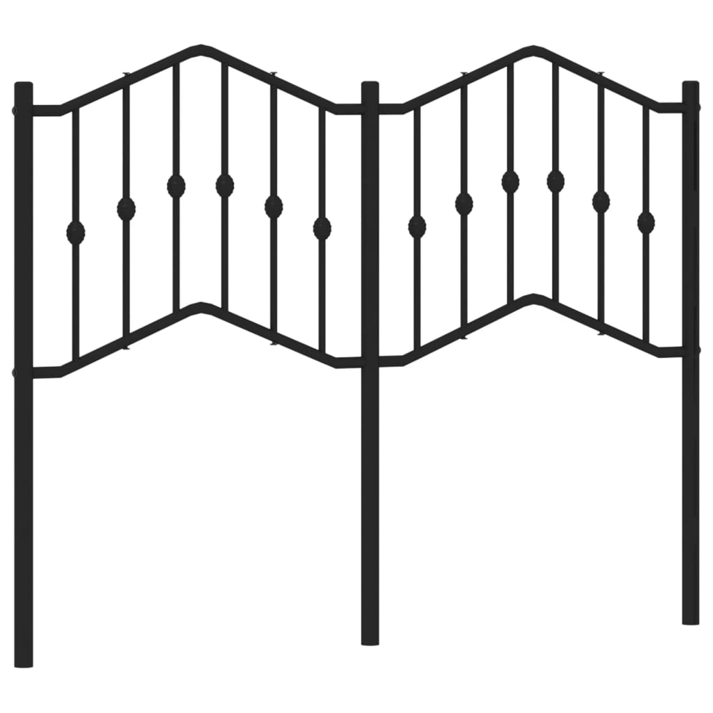 Hoofdbord 90 cm metaal