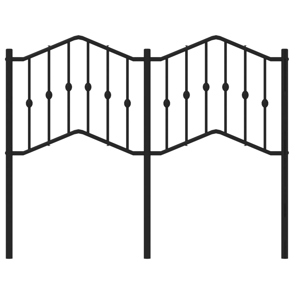 Hoofdbord 90 cm metaal