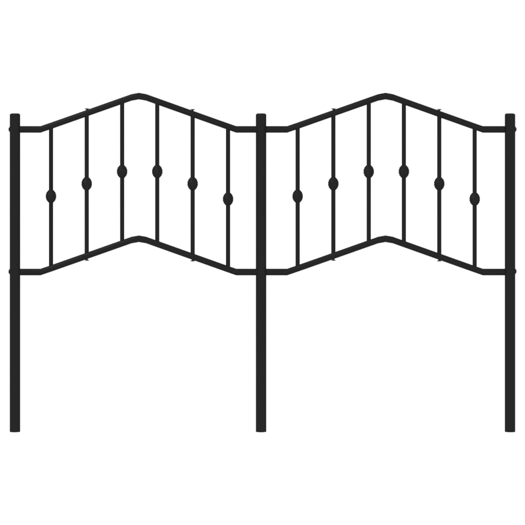 Hoofdbord 90 cm metaal