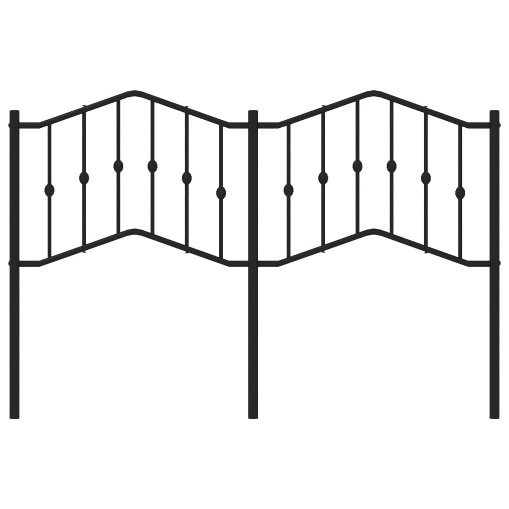 Hoofdbord 90 cm metaal