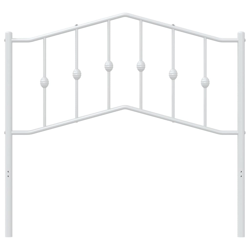 Hoofdbord 90 cm metaal