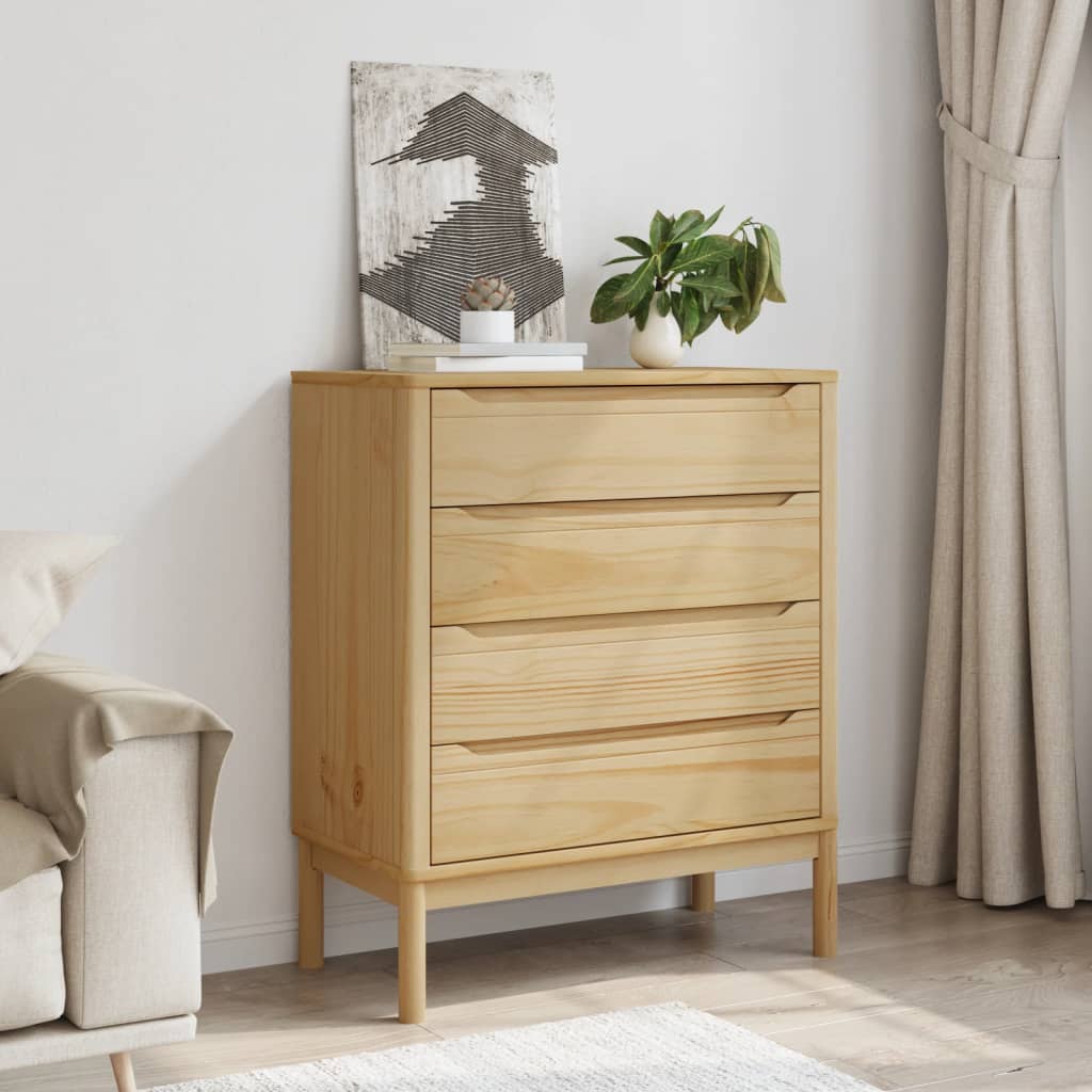 Commode FLORO en bois de pin massif