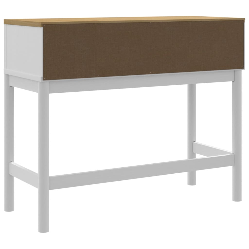 Wandtafel FLORO 89,5x36,5x73 cm massief grenenhout