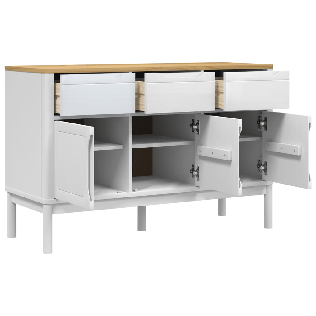 Dressoir FLORO 114x43x74 cm massief grenenhout