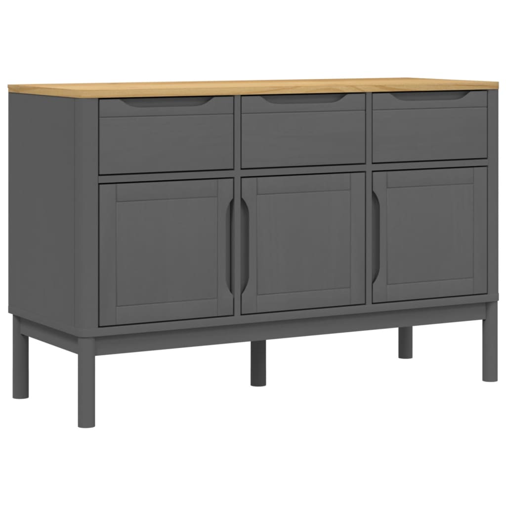 Dressoir FLORO 114x43x74 cm massief grenenhout