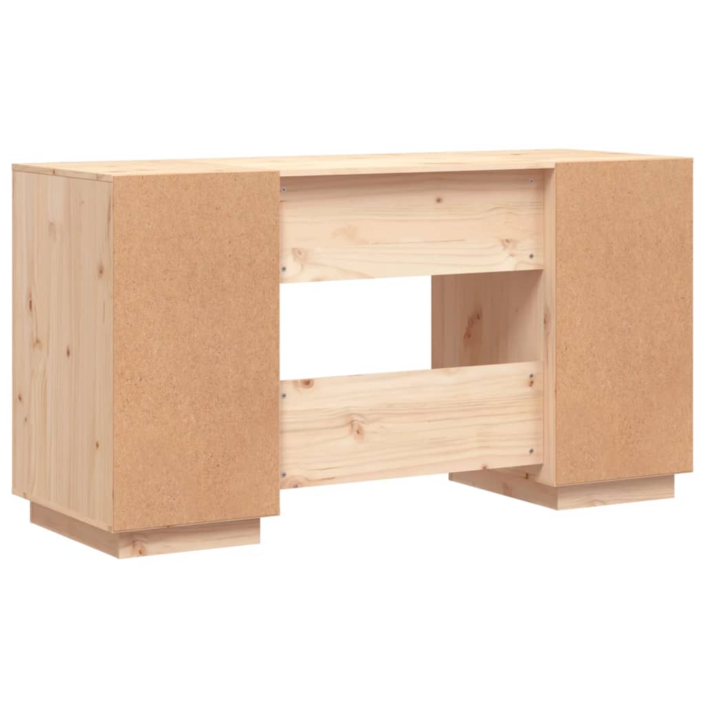 Bureau 140x50x75 cm massief grenenhout