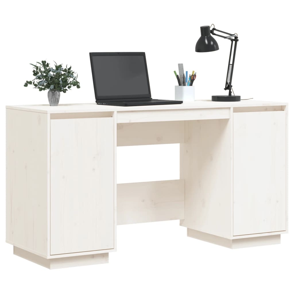 Bureau 140x50x75 cm massief grenenhout