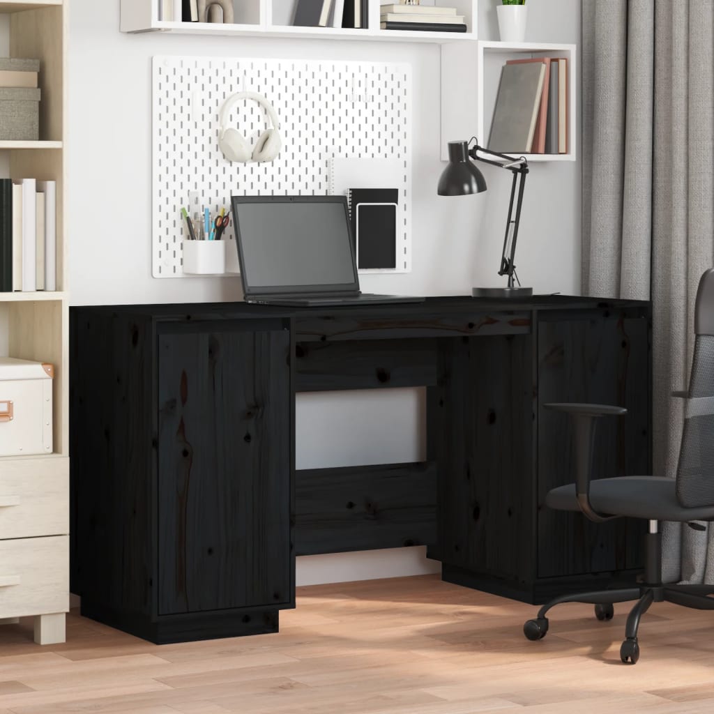 Bureau 140x50x75 cm massief grenenhout