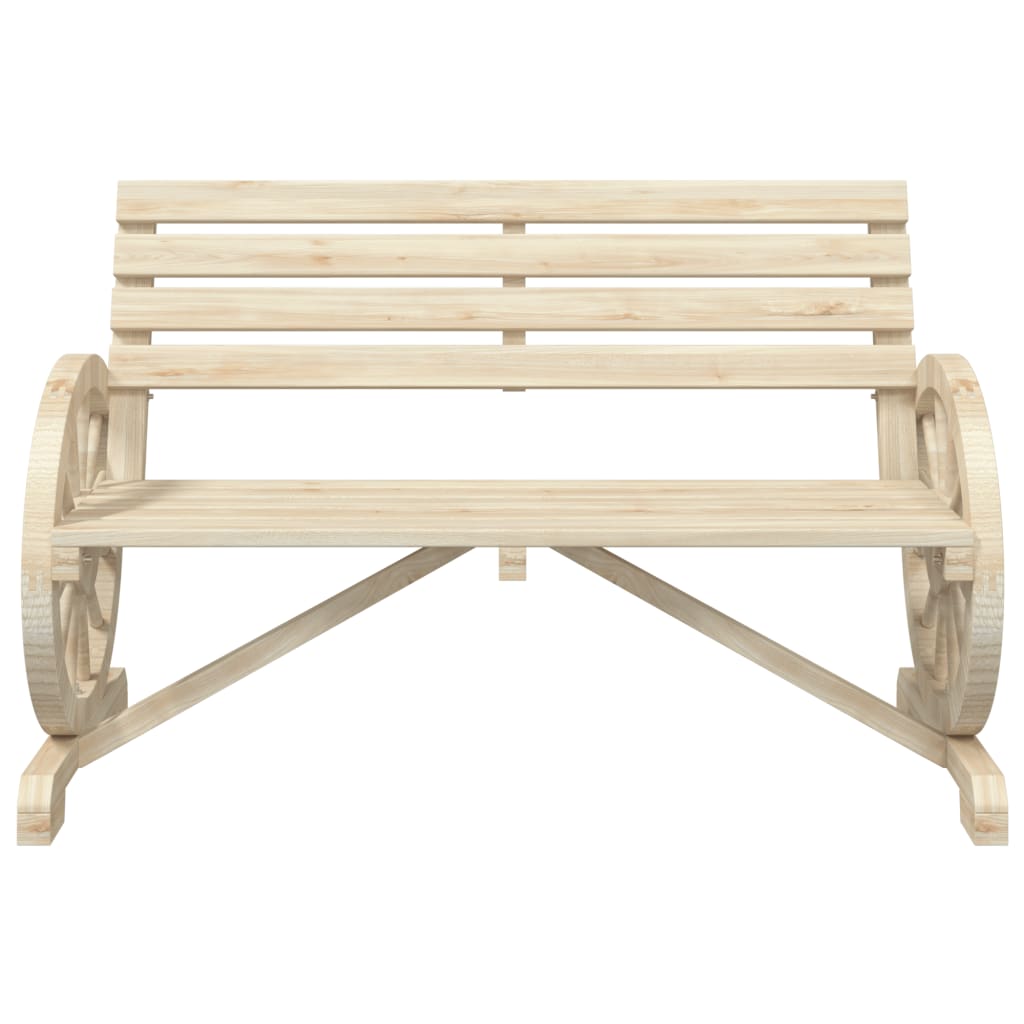 Chaise de jardin 58x58x78,5 cm en bois de pin massif