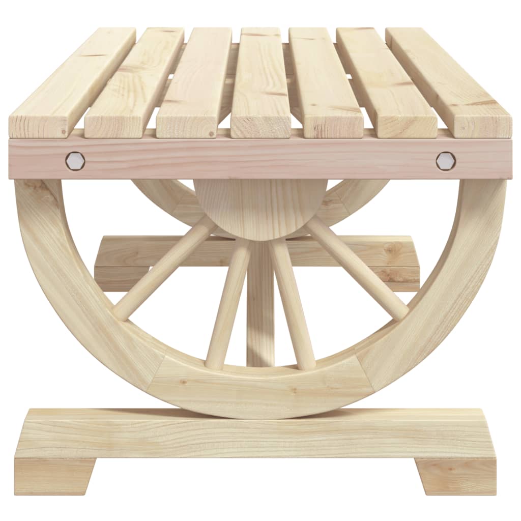 Table de jardin 90x50x40 cm en bois de pin massif