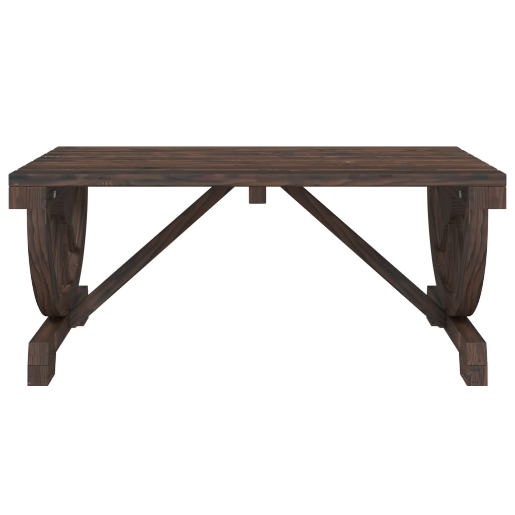 Table de jardin 90x50x40 cm en bois de pin massif